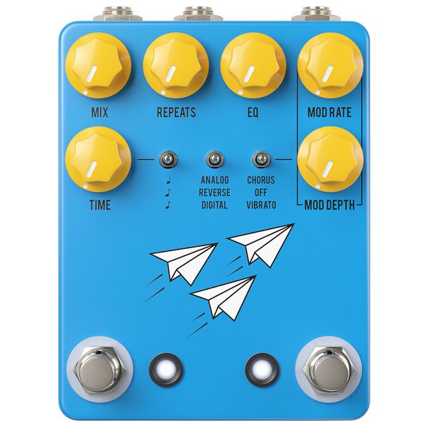 JHS Pedals Flight Delay Blue