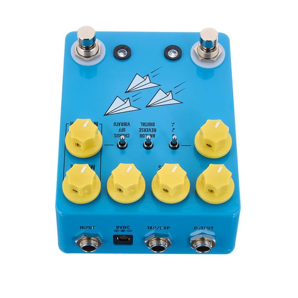 JHS Pedals Flight Delay Blue