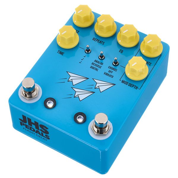 JHS Pedals Flight Delay Blue