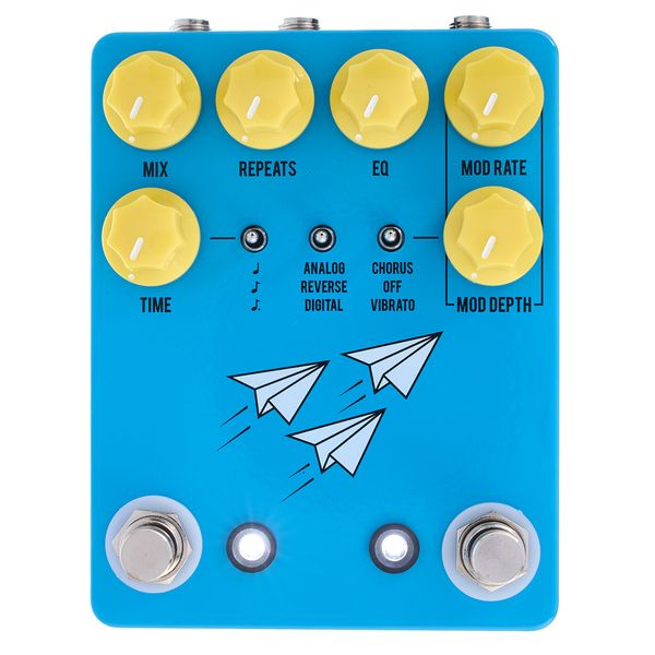 JHS Pedals Flight Delay Blue