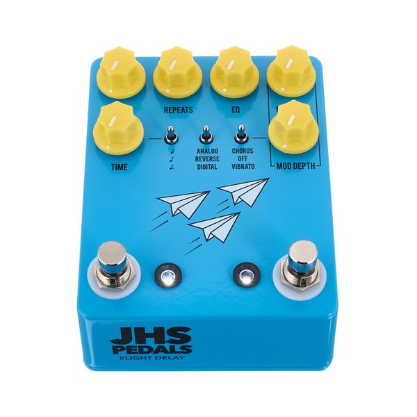 JHS Pedals Flight Delay Blue