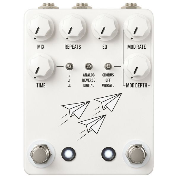 JHS Pedals Flight Delay White