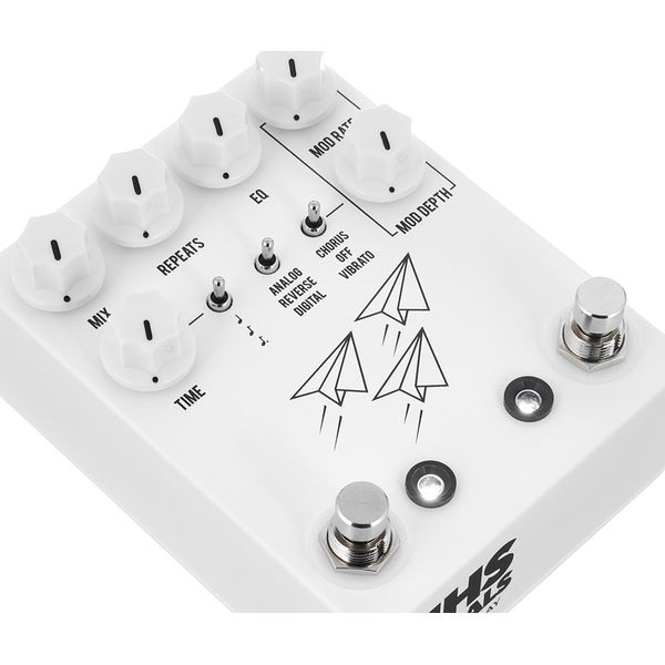 JHS Pedals Flight Delay White