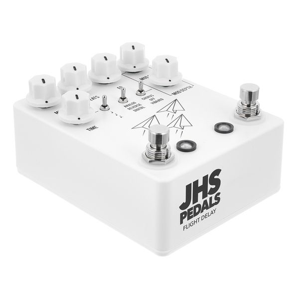 JHS Pedals Flight Delay White