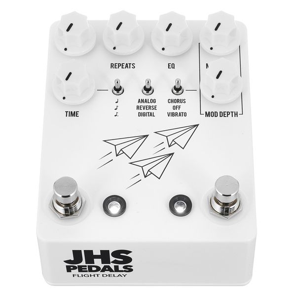 JHS Pedals Flight Delay White