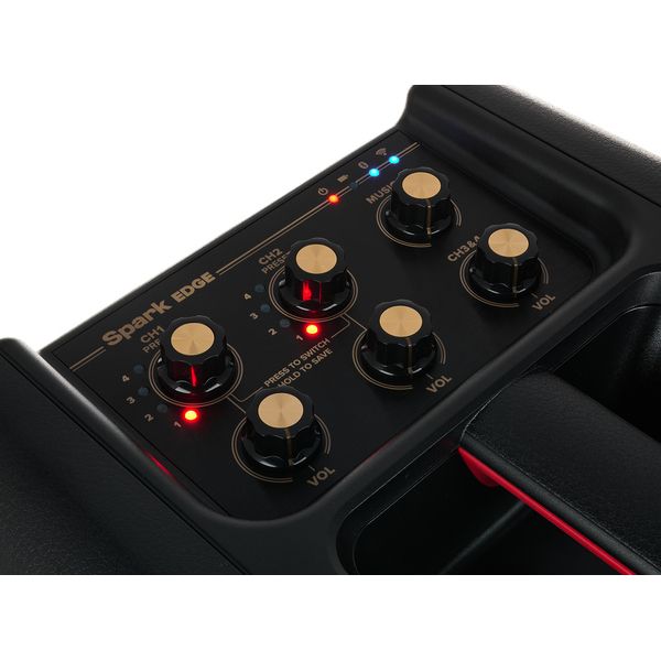 Positive Grid Spark Edge BK Bundle w/Battery