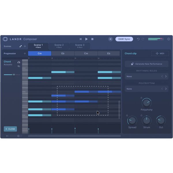 LANDR Composer