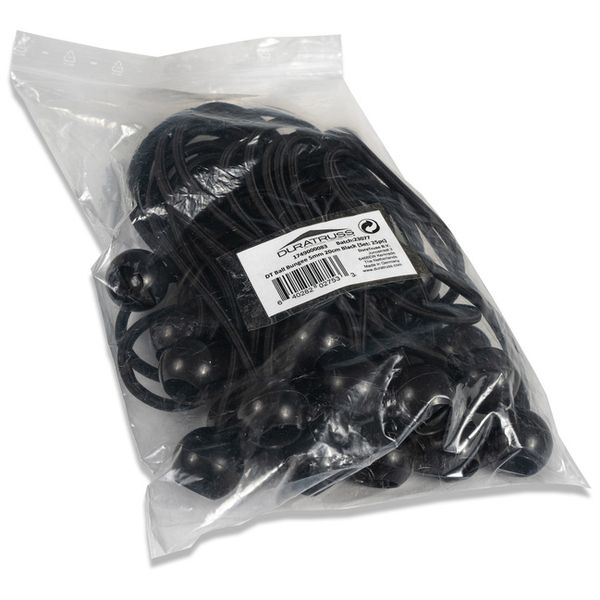 Duratruss Ball Bungee black Set of 25