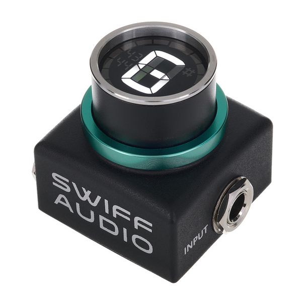 Rock Stock Nano Tuner Pedal - World's Smallest Chromatic Tuner For Guitar, Bass & Mandolin Pedalboards