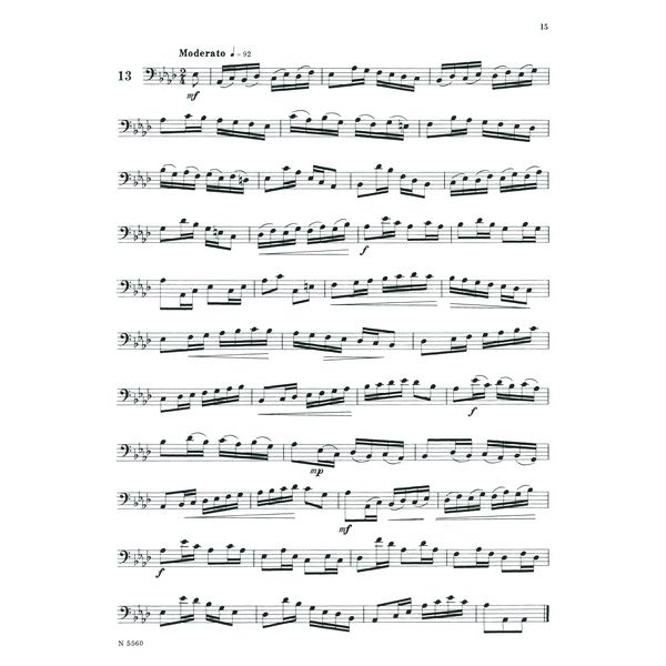 Carl Fischer 32 Etudes For Trombone