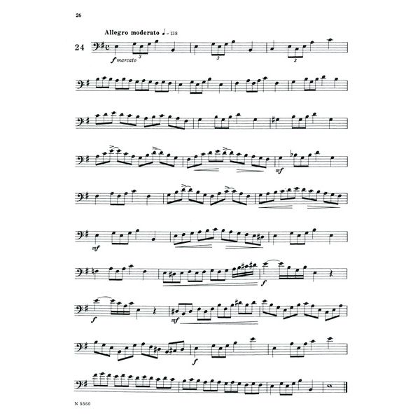 Carl Fischer 32 Etudes For Trombone