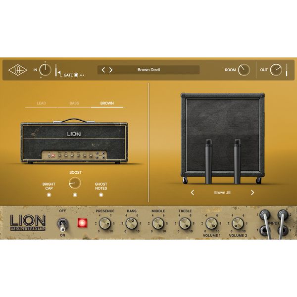 Universal Audio Lion '68 Super Lead Amp