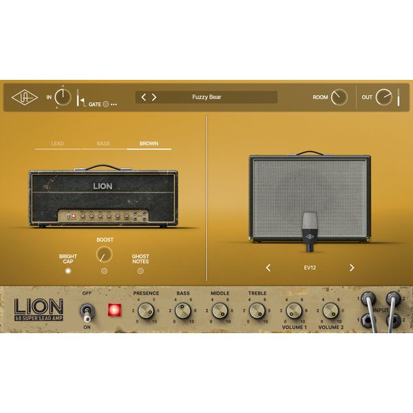 Universal Audio Lion '68 Super Lead Amp