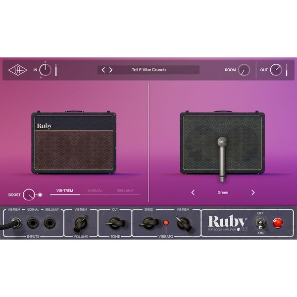 Universal Audio Ruby '63 Top Boost Amp