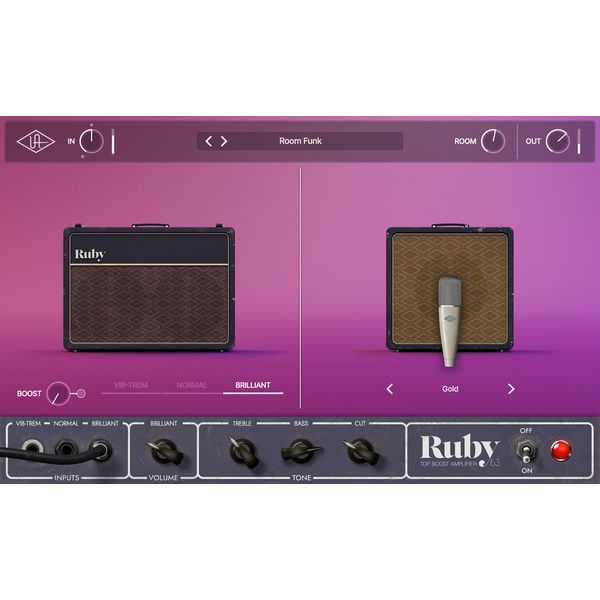 Universal Audio Ruby '63 Top Boost Amp