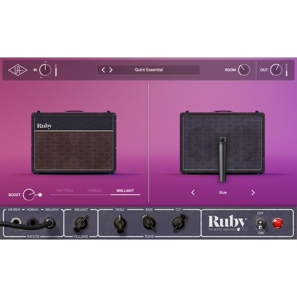 Universal Audio Ruby '63 Top Boost Amp