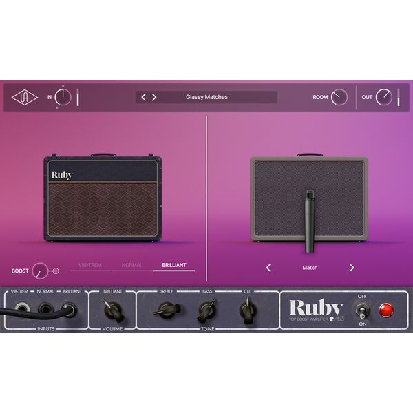 Universal Audio Ruby '63 Top Boost Amp