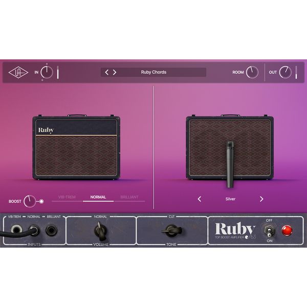 Universal Audio Ruby '63 Top Boost Amp