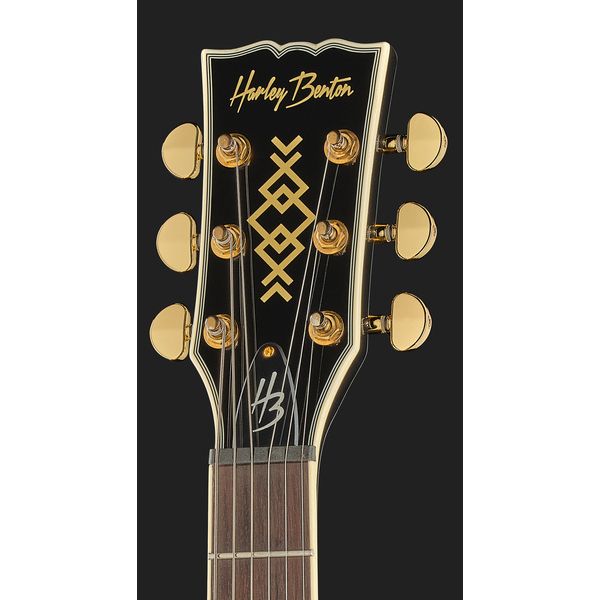 Harley Benton SC-Custom III P90 Black Set