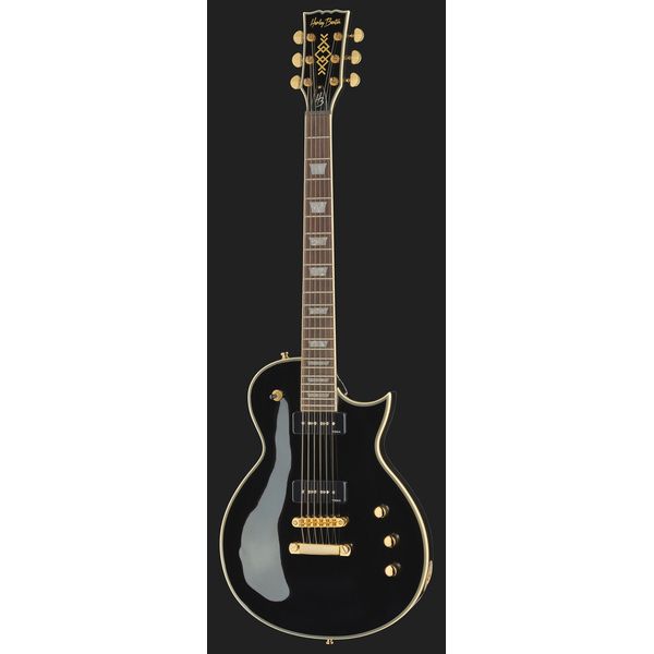 Harley Benton SC-Custom III P90 Black Set