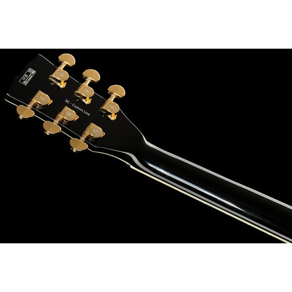 Harley Benton SC-Custom III P90 Black w/Bag