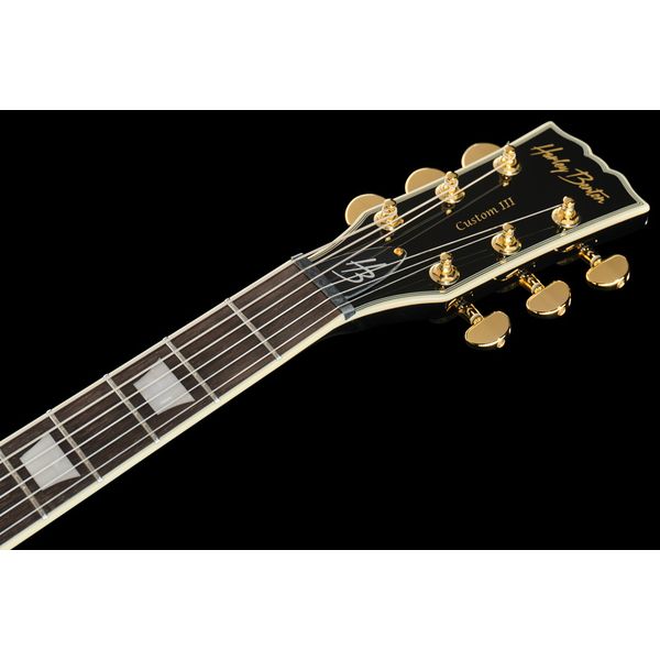 Harley Benton SC-Custom III P90 Black w/Bag