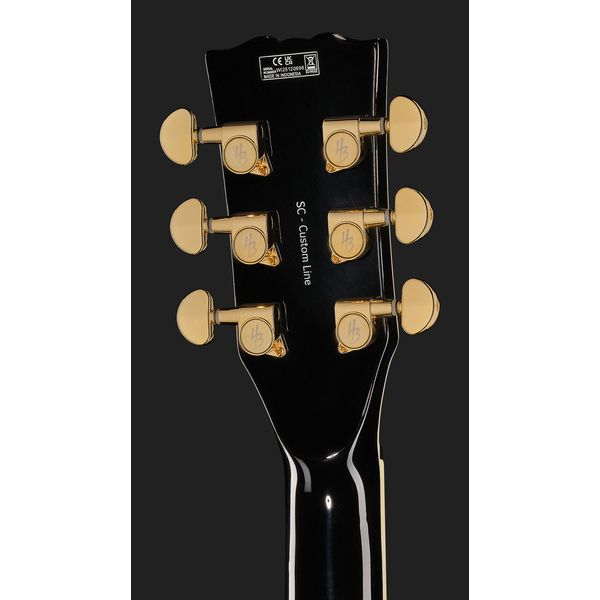 Harley Benton SC-Custom III P90 Black w/Bag