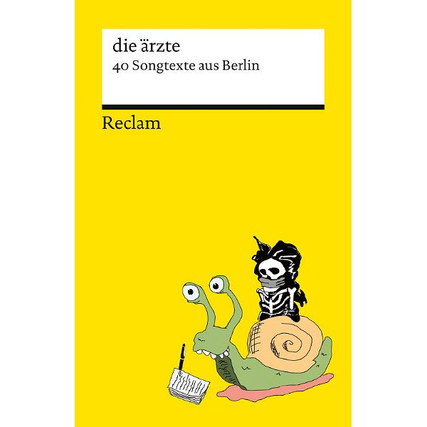 Reclam Verlag die Ärzte: 40 Songtexte