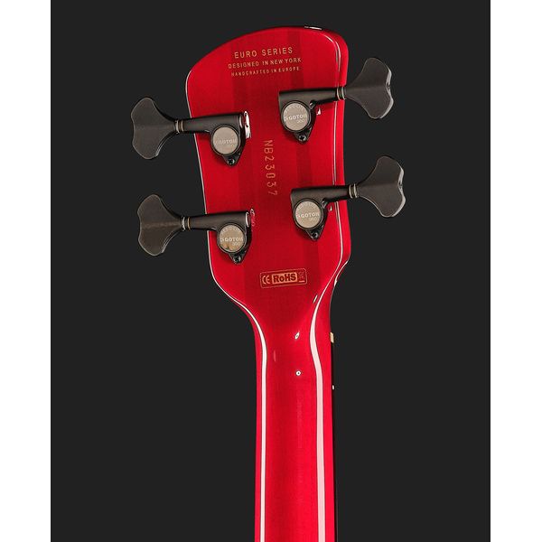 Spector Euro 4 CST Natural Red Burst