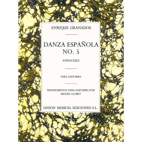 Union Musical Ediciones Granados Danza Espanola No. 5