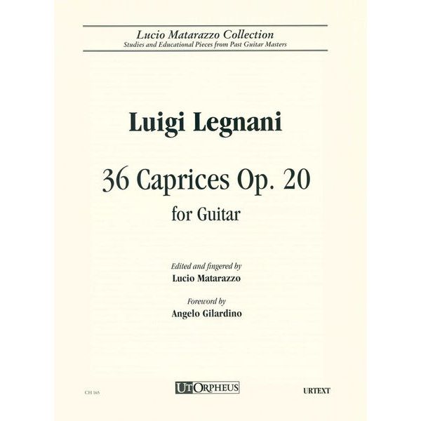 UT Orpheus Edizioni Legnani 36 Caprices