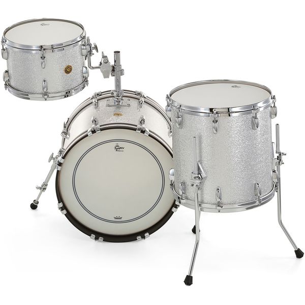 Gretsch Drums USA Custom 18 Silver Sparkle