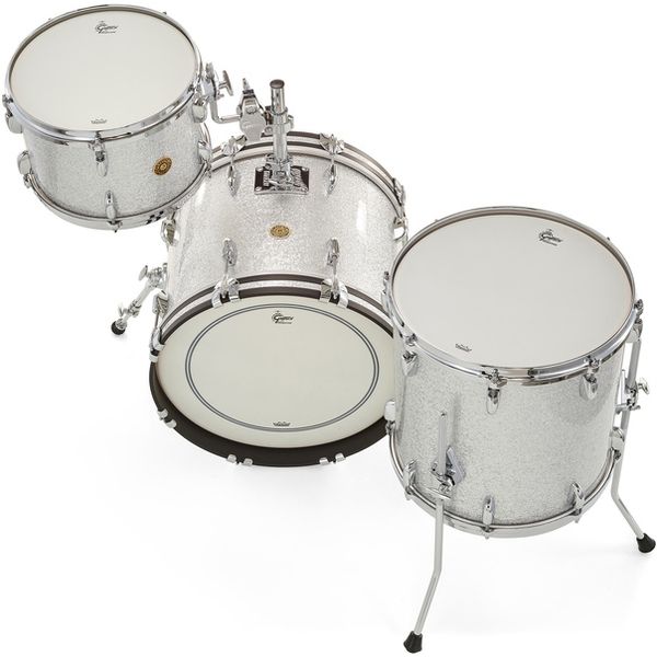 Gretsch Drums USA Custom 18 Silver Sparkle