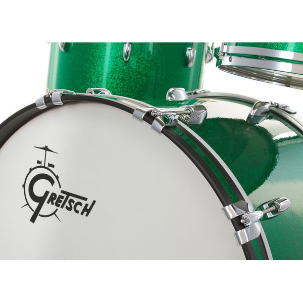 Gretsch Drums USA Custom 22 Green Sparkle