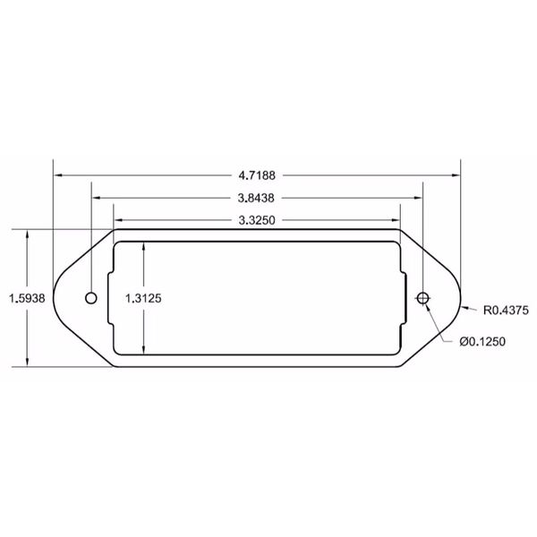 Mojotone P90 Dogear Spacer Set