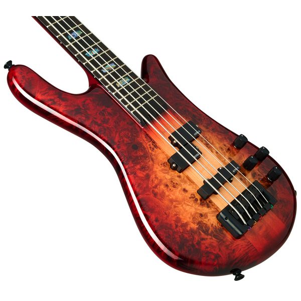 Spector Euro 5 CST Natural Red Burst