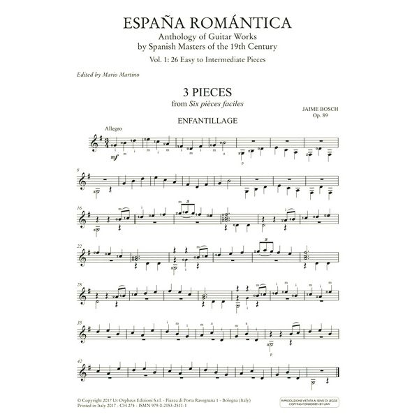 UT Orpheus Edizioni Espana Romantica 1