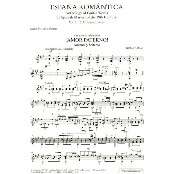 UT Orpheus Edizioni Espana Romantica 2