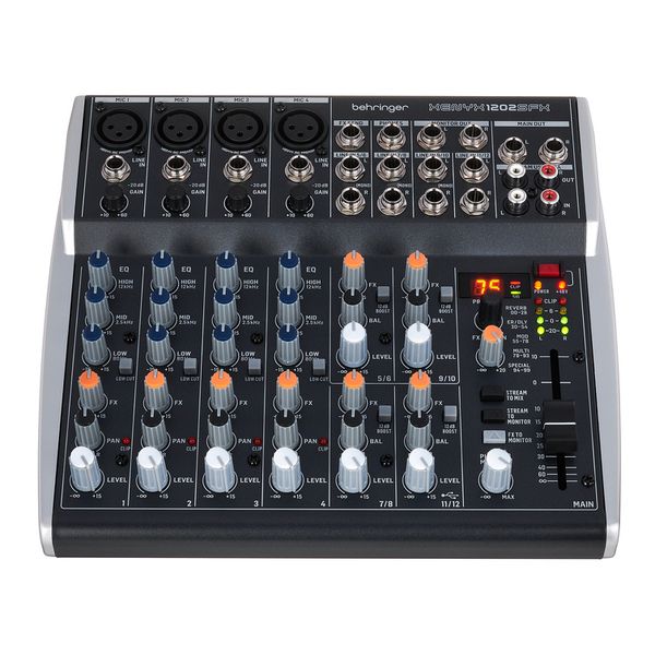 Behringer Xenyx 1202SFX Case Bundle