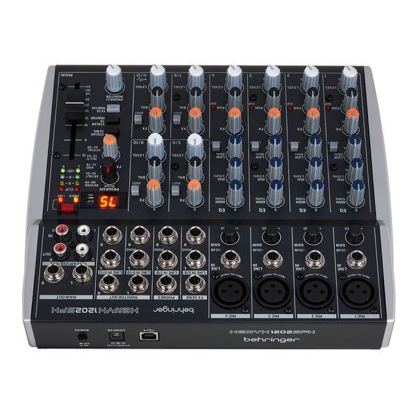 Behringer Xenyx 1202SFX Case Bundle