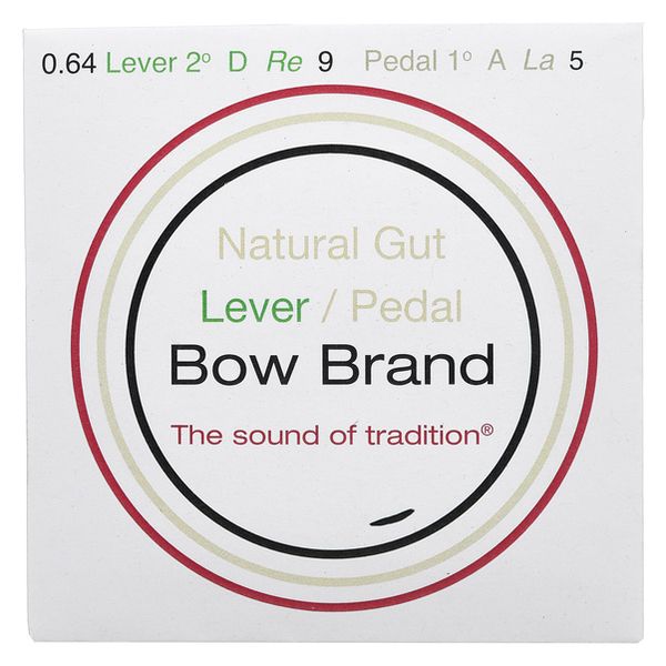 Bow Brand NG 2nd D Gut Harp String No.9