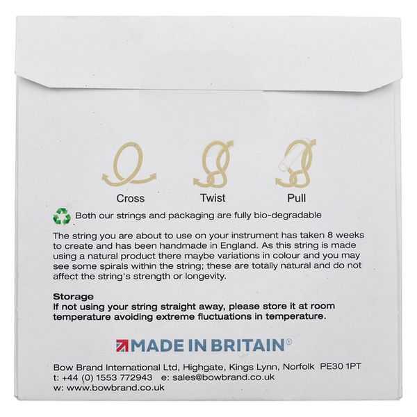 Bow Brand NG 2nd B Gut Harp String No.11