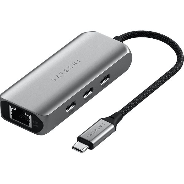 Satechi 4-In-1 USB-C Hub 2.5 GBit LAN