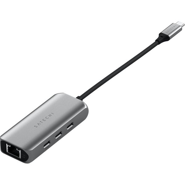 Satechi 4-In-1 USB-C Hub 2.5 GBit LAN