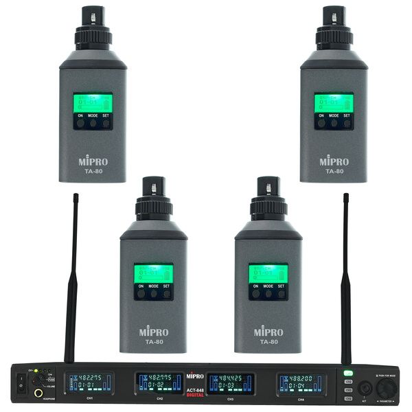 Mipro ACT-800 TA80 Quad Set 5UA