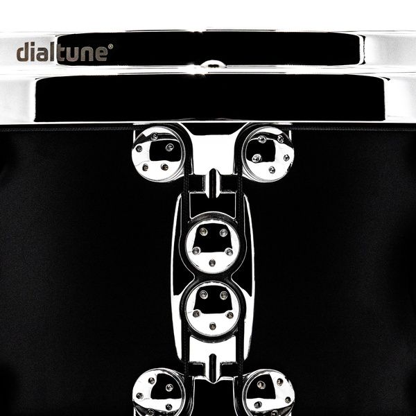 Dialtune 14"x6,5" Matte Black Alu SD