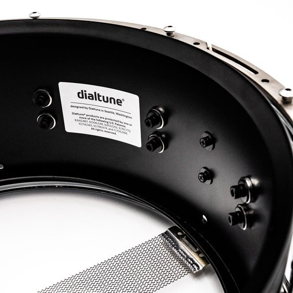 Dialtune 14"x6,5" Matte Black Alu SD