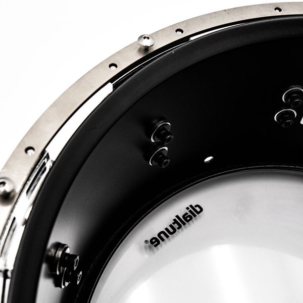 Dialtune 14"x6,5" Matte Black Alu SD