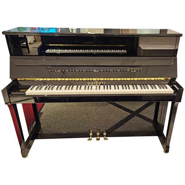 Schimmel Piano used black