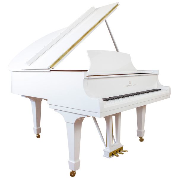 Steinway & Sons M-170 White